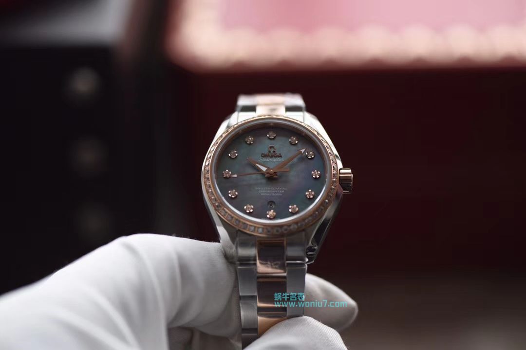 【台湾 Factory  Perfect  High quality  Replica Watches 】OMEGA Seamaster 系列231.15.34.20.57.001女士机械 wrist watches 集合 / M309