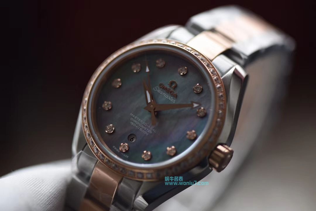 【台湾 Factory  Perfect  High quality  Replica Watches 】OMEGA Seamaster 系列231.15.34.20.57.001女士机械 wrist watches 集合 / M309