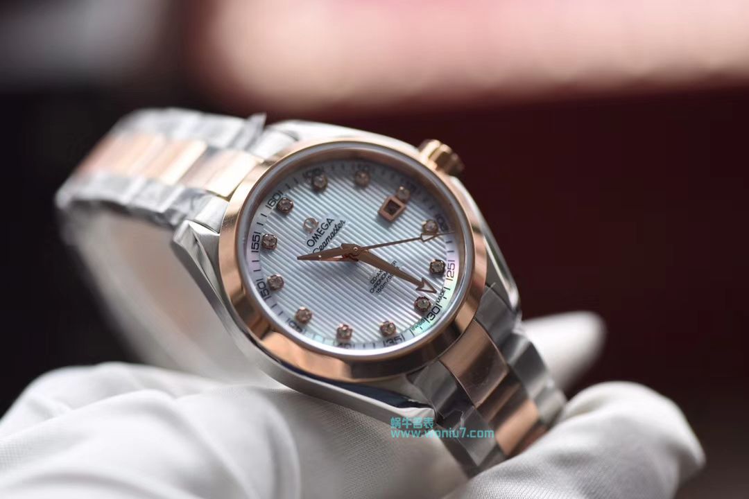 【HBBV6 Factory 1:1 top  Replica Watches 】OMEGA Seamaster 系列231.20.30.20.06.003女装 Watches  / MAH245