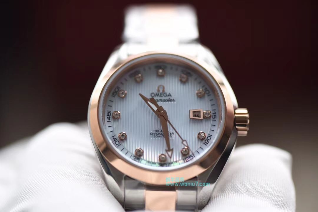【HBBV6 Factory 1:1 top  Replica Watches 】OMEGA Seamaster 系列231.20.30.20.06.003女装 Watches  / MAH245