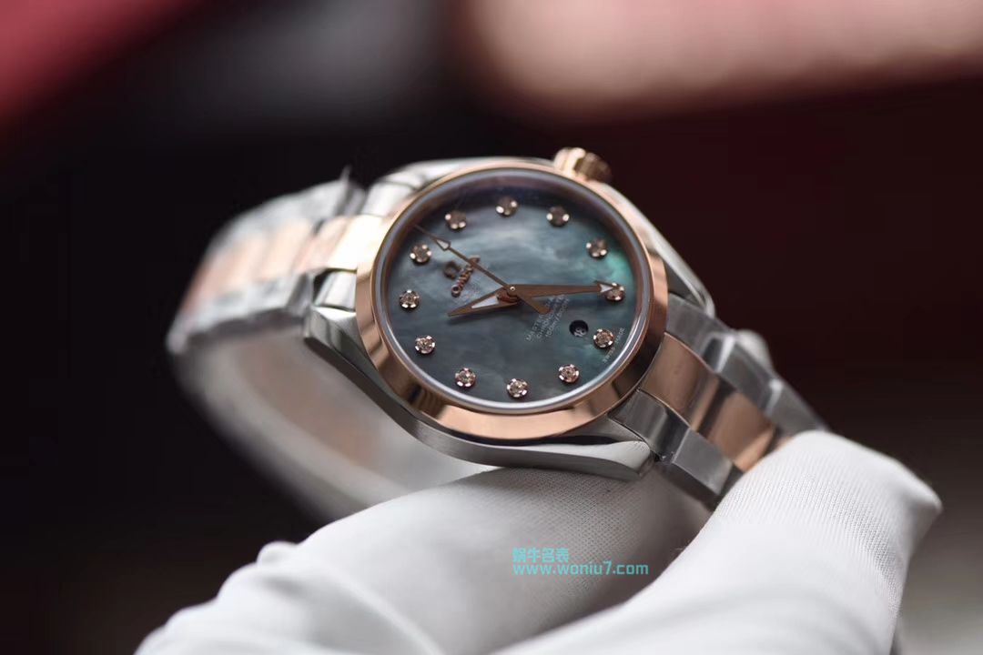 【台湾 Factory  Perfect  High quality  Replica Watches 】OMEGA Seamaster 系列231.15.34.20.57.001女士机械 wrist watches 集合 / M309