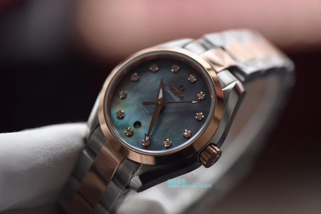 【台湾 Factory  Perfect  High quality  Replica Watches 】OMEGA Seamaster 系列231.15.34.20.57.001女士机械 wrist watches 集合 / M309