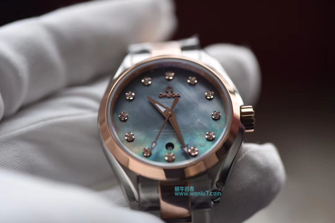 【台湾 Factory  Perfect  High quality  Replica Watches 】OMEGA Seamaster 系列231.15.34.20.57.001女士机械 wrist watches 集合 / M309