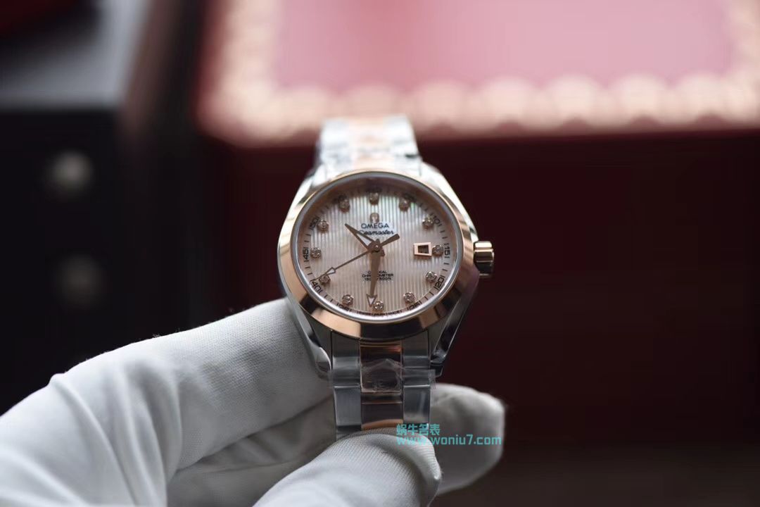 【HBBV6 Factory 1:1 top  Replica Watches 】OMEGA Seamaster 系列231.20.30.20.06.003女装 Watches  / MAH245