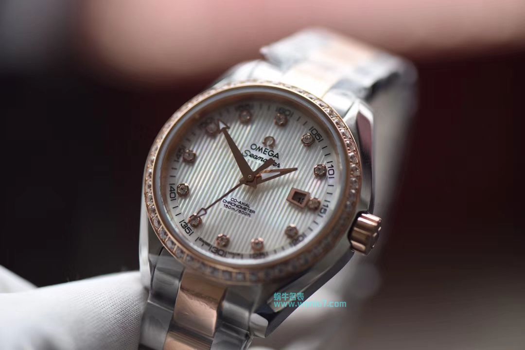 【HBBV6 Factory 1:1 top  Replica Watches 】OMEGA Seamaster 系列231.20.30.20.06.003女装 Watches  / MAH245