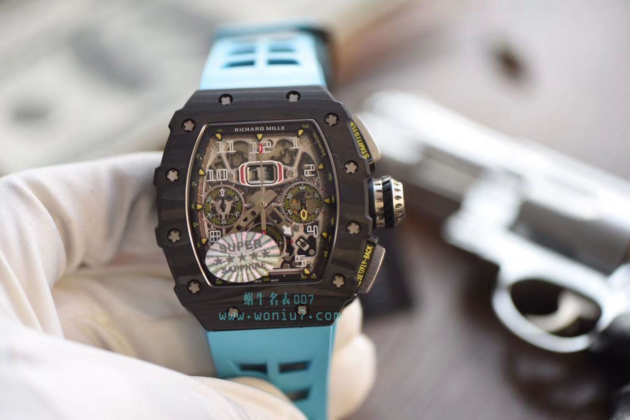 KV台湾 Factory 全新巨作RICHARD MILLE RICHARD MILLE RM011-03NTPT carbon fiber  wrist watches  / KV011V2