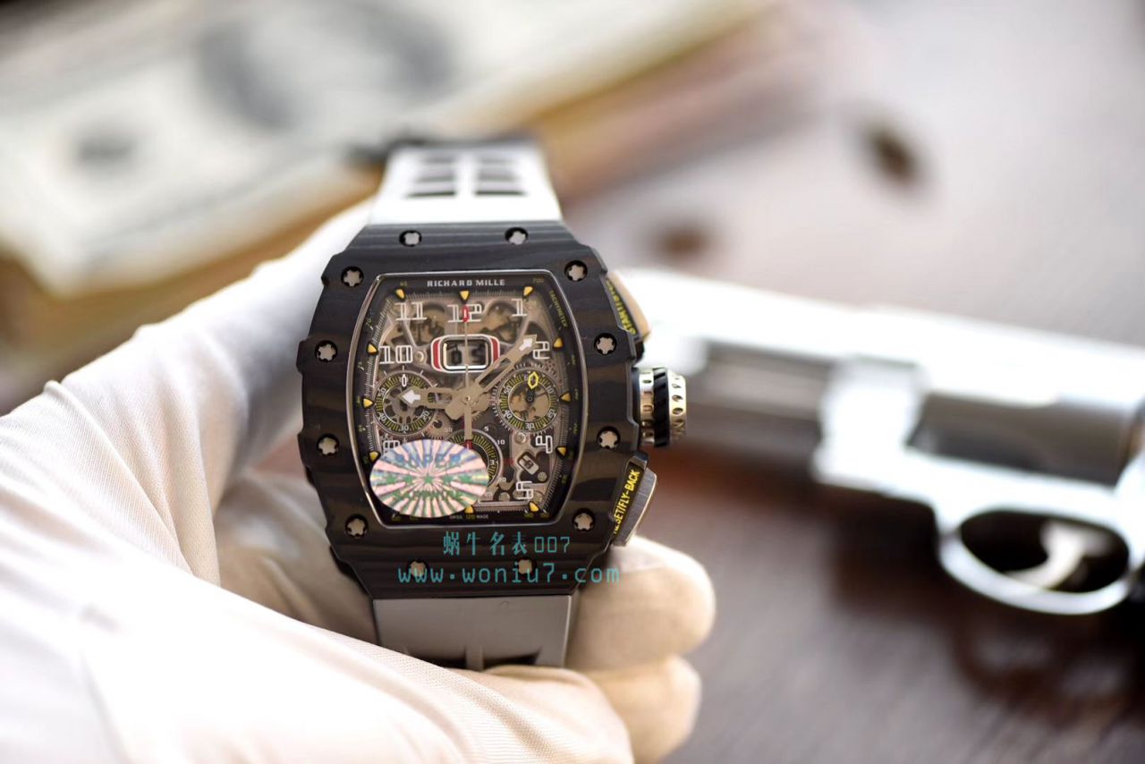 KV台湾 Factory 全新巨作RICHARD MILLE RICHARD MILLE RM011-03NTPT carbon fiber  wrist watches  / KV011V2