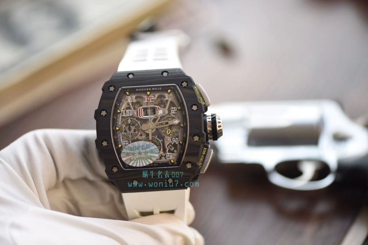 KV台湾 Factory 全新巨作RICHARD MILLE RICHARD MILLE RM011-03NTPT carbon fiber  wrist watches  / KV011V2