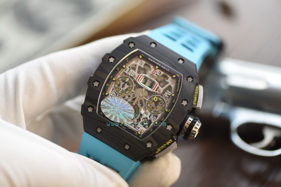 KV台湾 Factory 全新巨作RICHARD MILLE RICHARD MILLE RM011-03NTPT carbon fiber  wrist watches  / KV011V2
