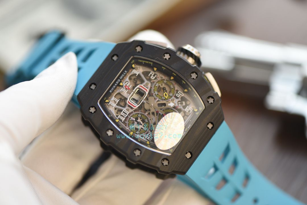 KV台湾 Factory 全新巨作RICHARD MILLE RICHARD MILLE RM011-03NTPT carbon fiber  wrist watches  / KV011V2