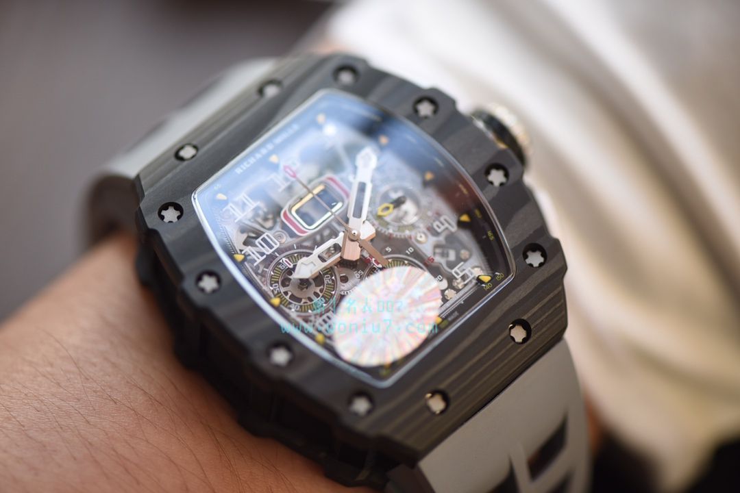 KV台湾 Factory 全新巨作RICHARD MILLE RICHARD MILLE RM011-03NTPT carbon fiber  wrist watches  / KV011V2