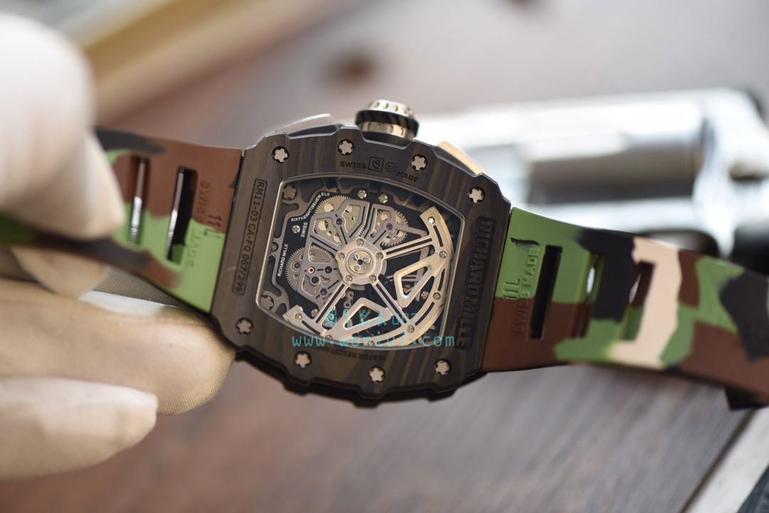 KV台湾 Factory 全新巨作RICHARD MILLE RICHARD MILLE RM011-03NTPT carbon fiber  wrist watches  / KV011V2