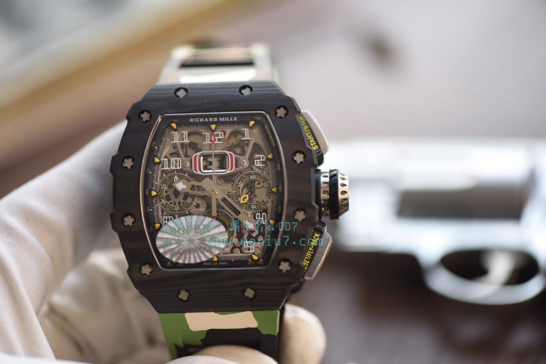 KV台湾 Factory 全新巨作RICHARD MILLE RICHARD MILLE RM011-03NTPT carbon fiber  wrist watches  / KV011V2