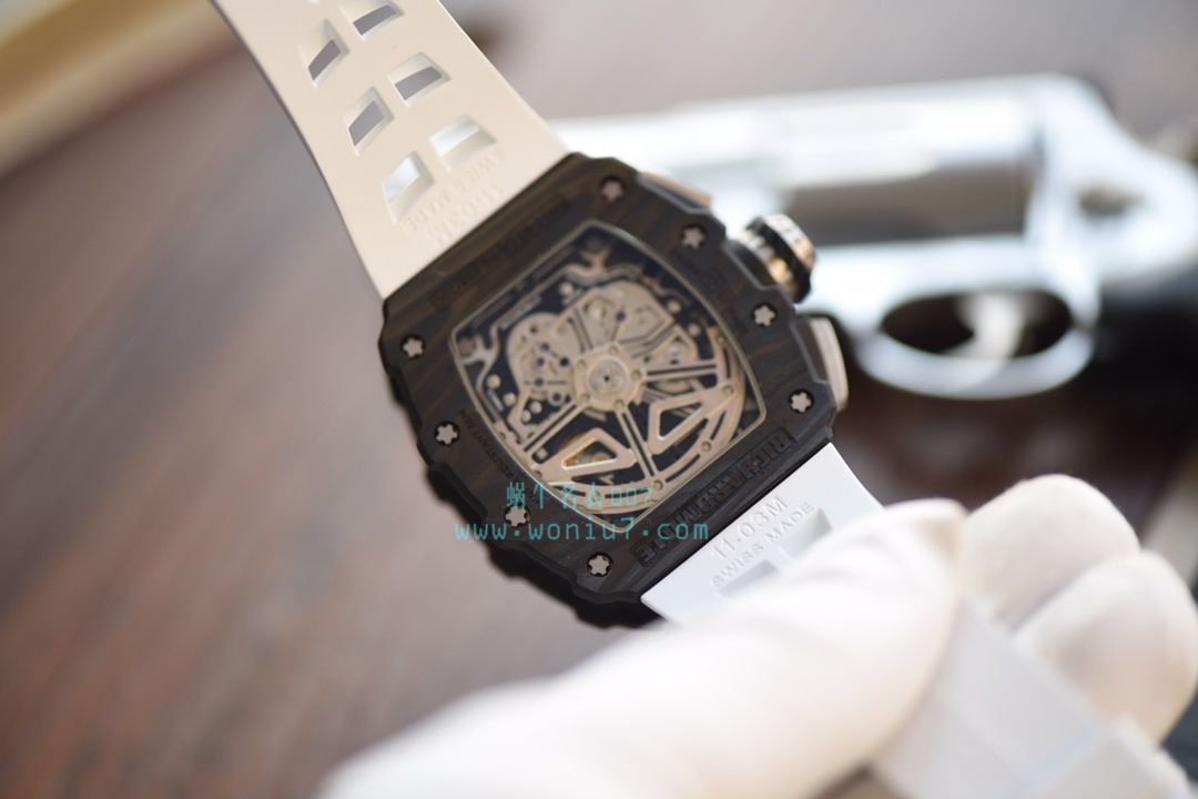 KV台湾 Factory 全新巨作RICHARD MILLE RICHARD MILLE RM011-03NTPT carbon fiber  wrist watches  / KV011V2