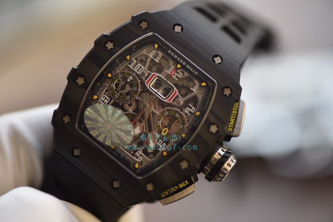 KV台湾 Factory 全新巨作RICHARD MILLE RICHARD MILLE RM011-03NTPT carbon fiber  wrist watches  / KV011V2