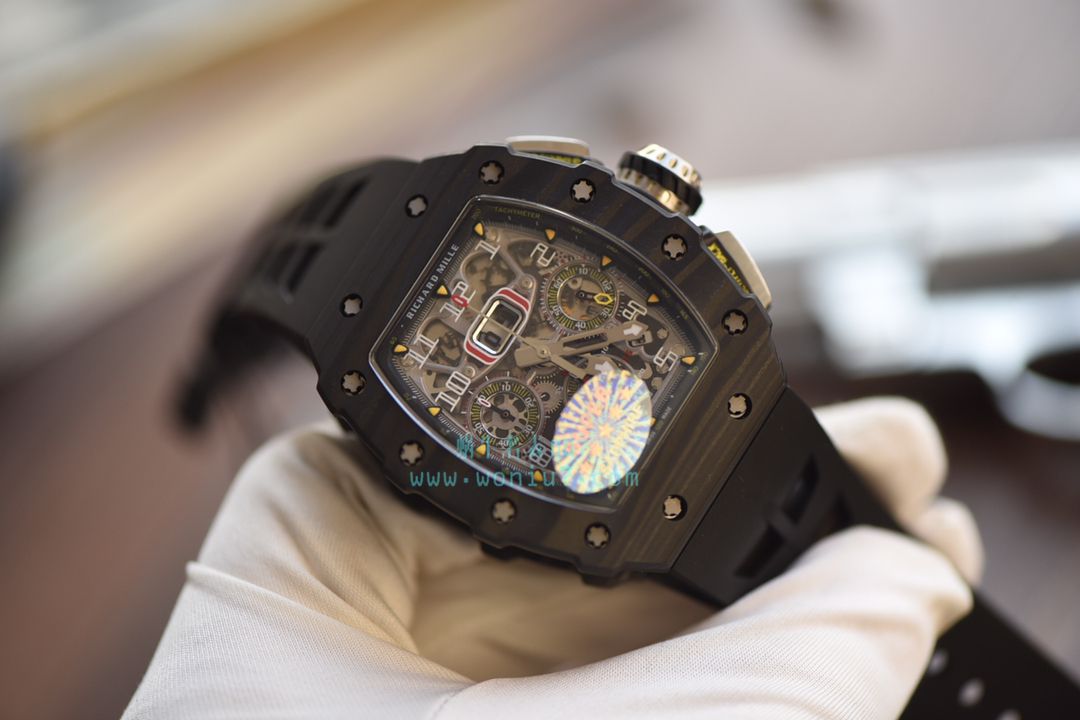 KV台湾 Factory 全新巨作RICHARD MILLE RICHARD MILLE RM011-03NTPT carbon fiber  wrist watches  / KV011V2
