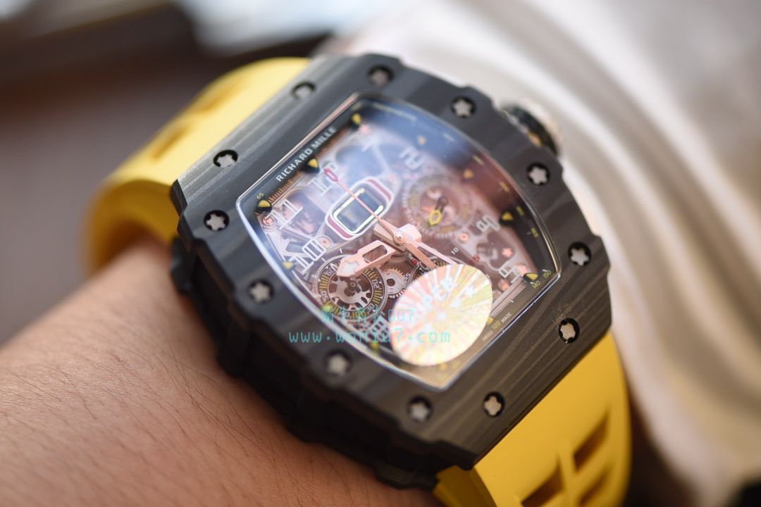KV台湾 Factory 全新巨作RICHARD MILLE RICHARD MILLE RM011-03NTPT carbon fiber  wrist watches  / KV011V2