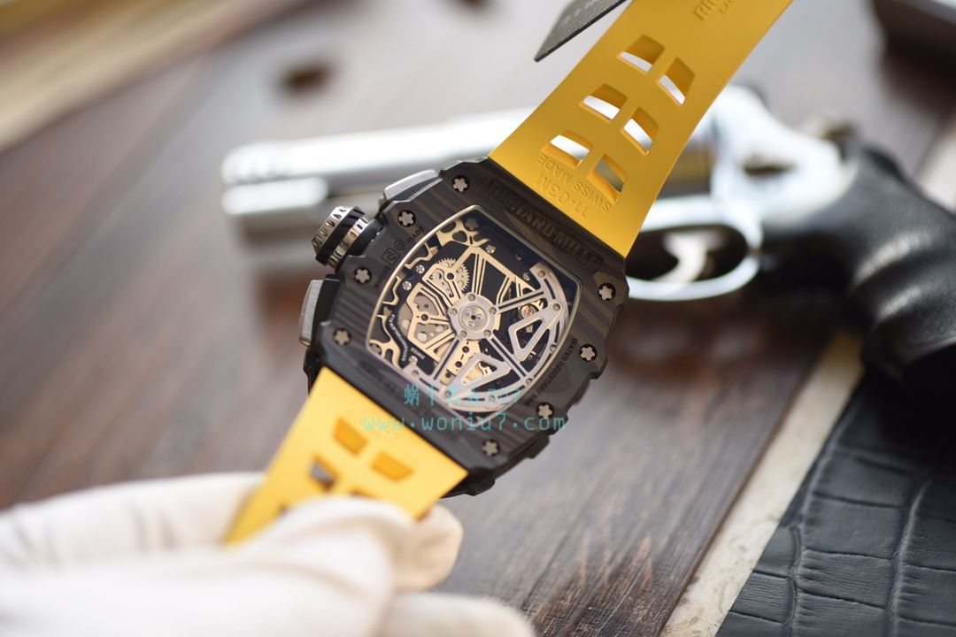 KV台湾 Factory 全新巨作RICHARD MILLE RICHARD MILLE RM011-03NTPT carbon fiber  wrist watches  / KV011V2