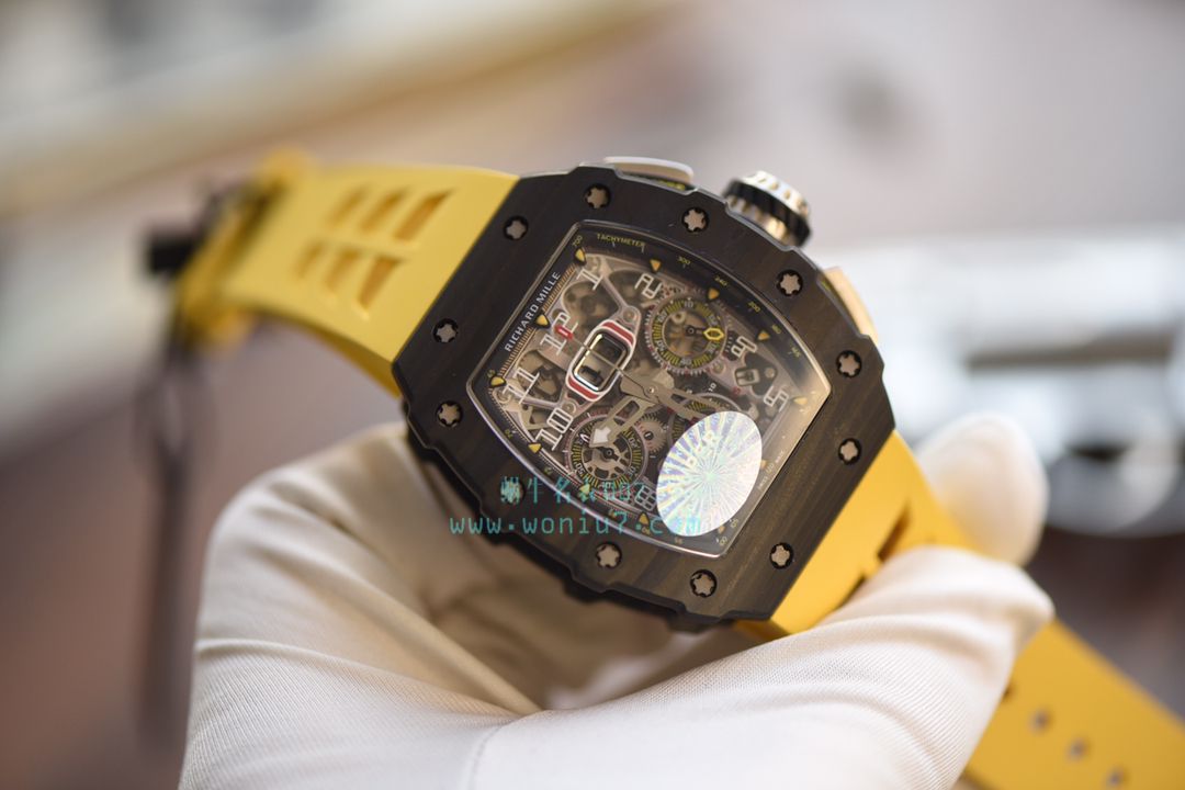 KV台湾 Factory 全新巨作RICHARD MILLE RICHARD MILLE RM011-03NTPT carbon fiber  wrist watches  / KV011V2