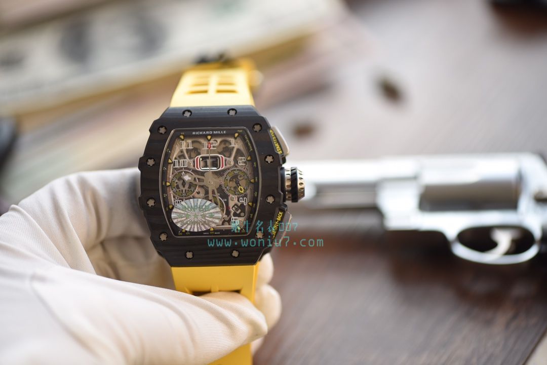KV台湾 Factory 全新巨作RICHARD MILLE RICHARD MILLE RM011-03NTPT carbon fiber  wrist watches  / KV011V2