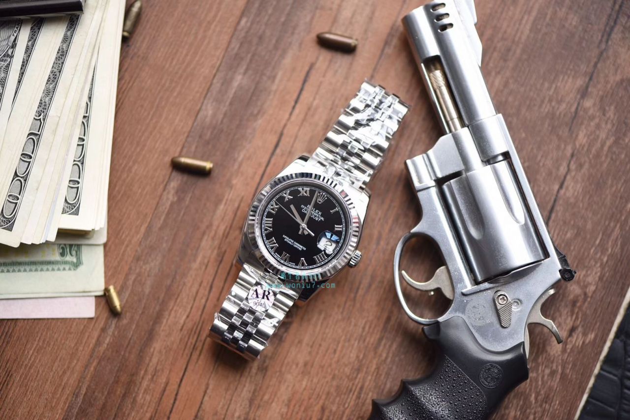  Rolex   Datejust 系列116234-63200黑罗马盘 wrist watches 【AR1:1 High quality 克隆 Replica Watches 】 / R265