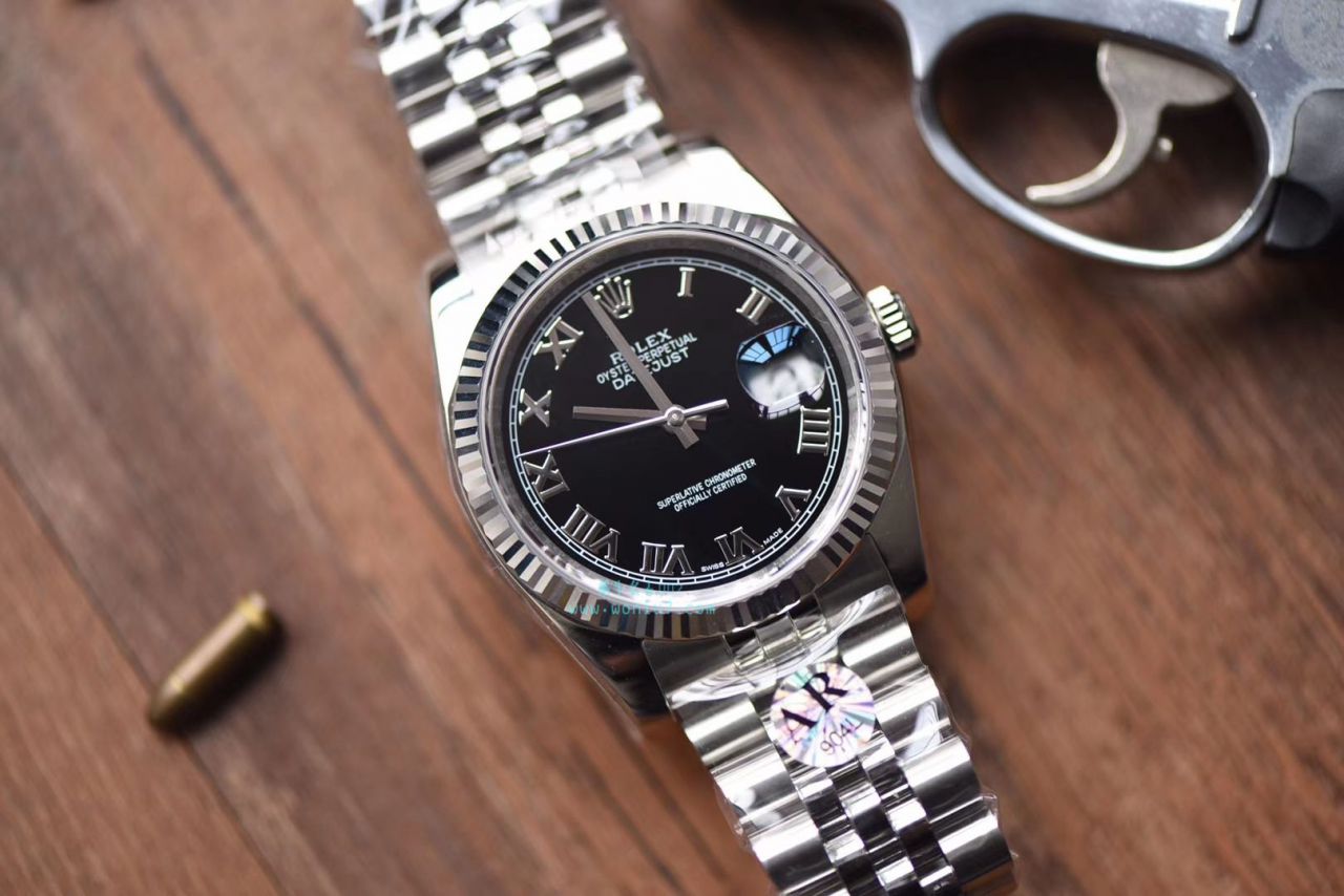  Rolex   Datejust 系列116234-63200黑罗马盘 wrist watches 【AR1:1 High quality 克隆 Replica Watches 】 / R265