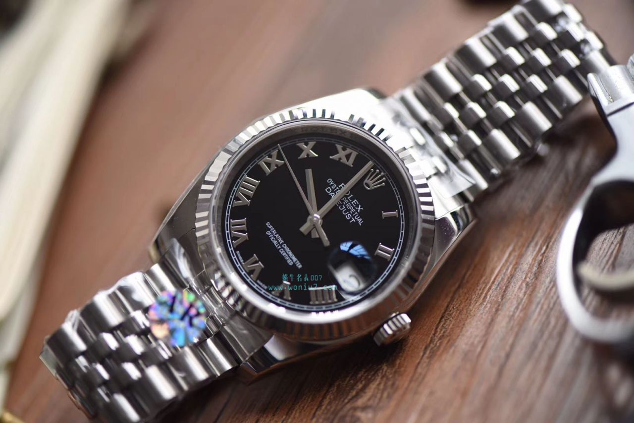  Rolex   Datejust 系列116234-63200黑罗马盘 wrist watches 【AR1:1 High quality 克隆 Replica Watches 】 / R265
