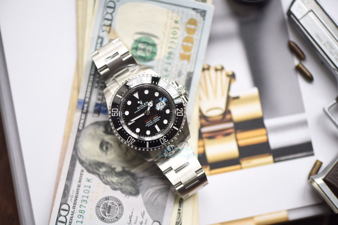 【独家 Video analysis AR Perfect  High quality  Replica Watches 】 Rolex ROLEX海使型系列Rolex Sea-Dweller 50周年126600 单红43毫米 wrist watches  / RBG194