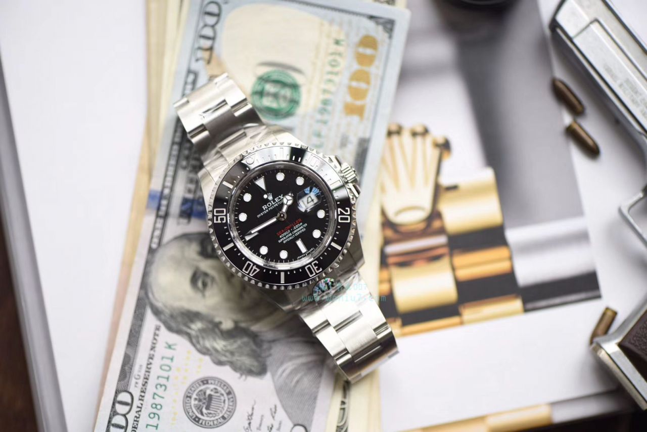 【独家 Video analysis AR Perfect  High quality  Replica Watches 】 Rolex ROLEX海使型系列Rolex Sea-Dweller 50周年126600 单红43毫米 wrist watches  / RBG194