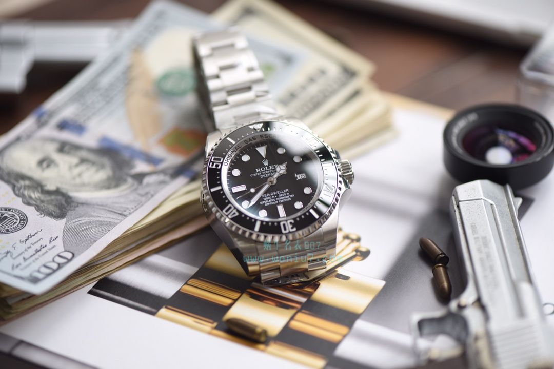 AR黑鬼王904L超级3135机新款  Replica Copy AR Rolex SEA-DWELLER鬼王44MM副本的十年精华 / R2115