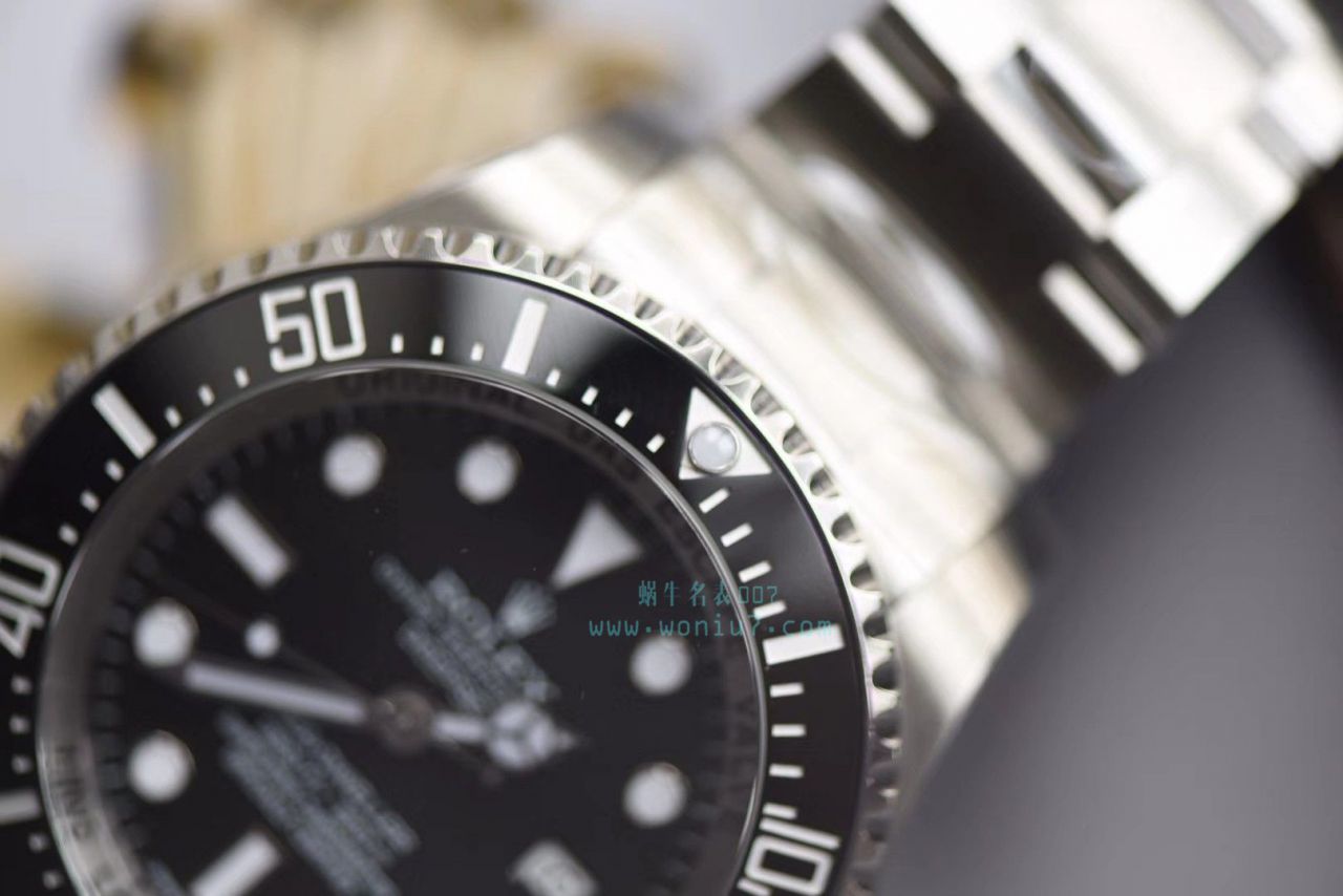 AR黑鬼王904L超级3135机新款  Replica Copy AR Rolex SEA-DWELLER鬼王44MM副本的十年精华 / R2115