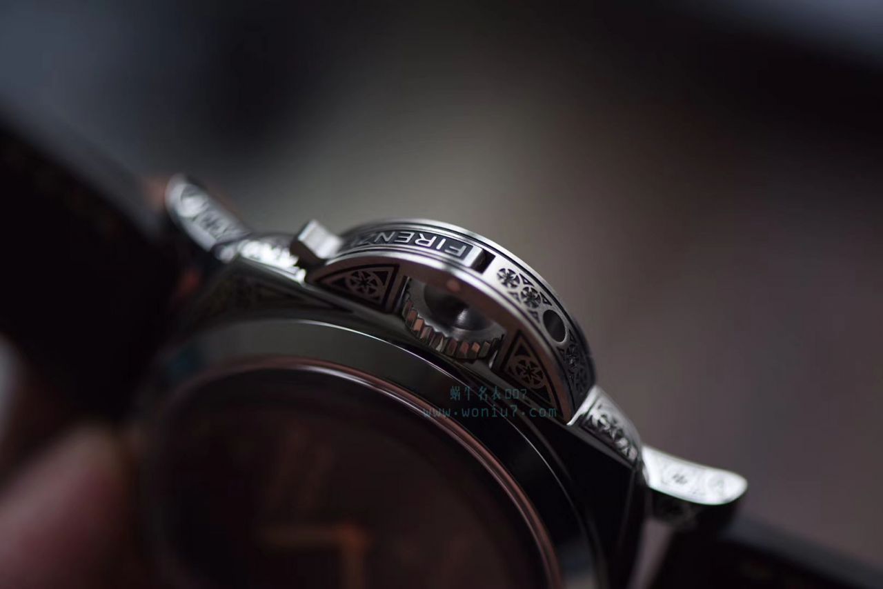 【V9 Perfect  top  Replica Copy  Watches 】Panerai LUMINOR系列 PAM00972雕花 wrist watches  / PAM972