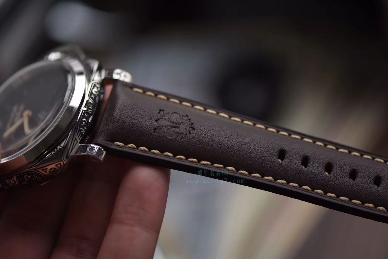 【V9 Perfect  top  Replica Copy  Watches 】Panerai LUMINOR系列 PAM00972雕花 wrist watches  / PAM972