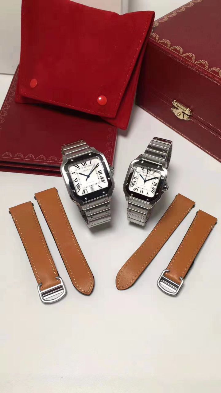 【KOR Perfect  High quality  Replica Watches 】 Cartier  桑托斯 Santos 系列WSSA0009 wrist watches  / K162
