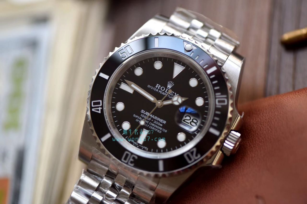 【V9 Factory 出品，搭配五珠链】 Rolex  Submariner 型 top  Replica Copy 116610LN-97200 黑盘 wrist watches ( Submariner )、116610LV-97200 绿盘 wrist watches ( Submariner ) / R268