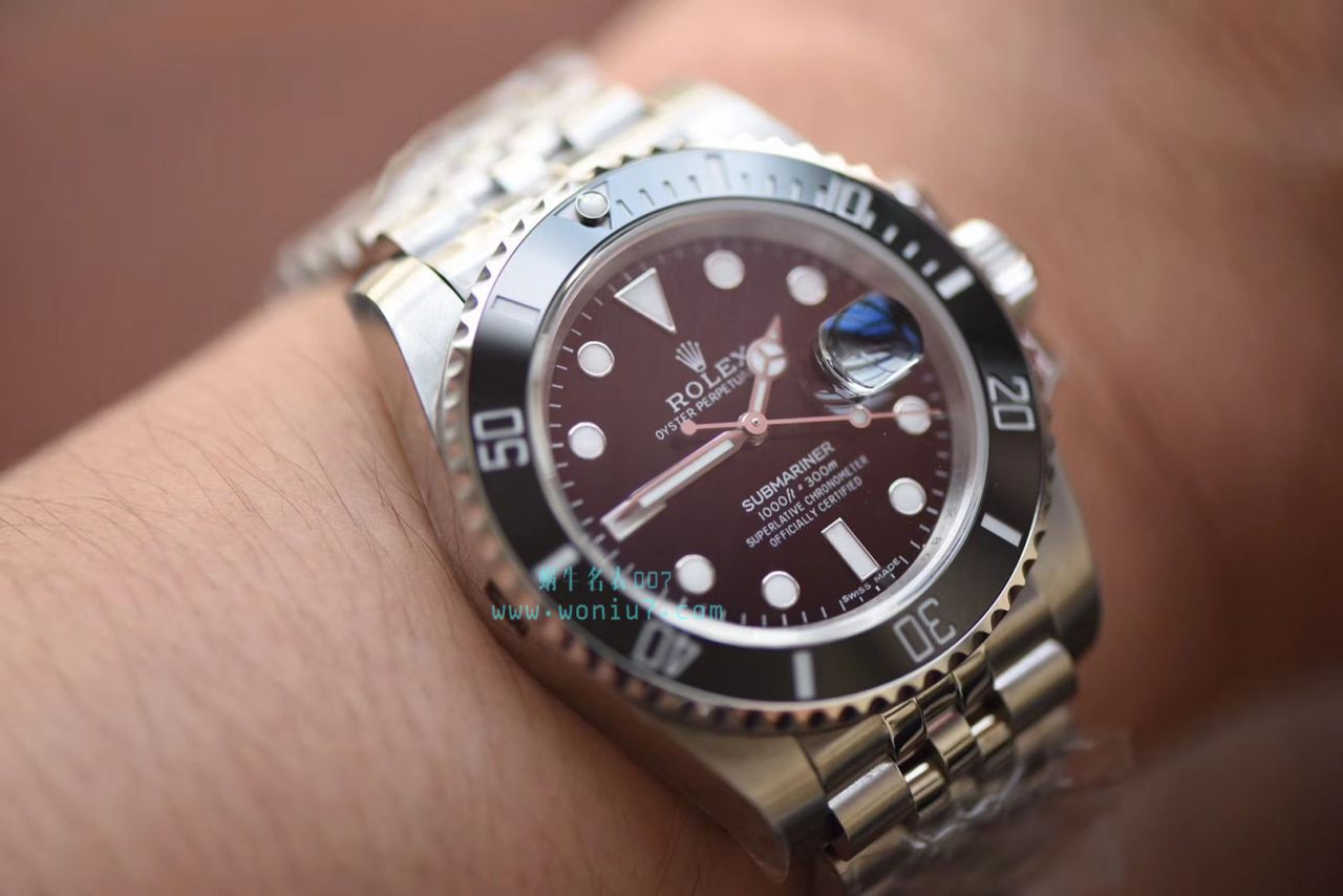 【V9 Factory 出品，搭配五珠链】 Rolex  Submariner 型 top  Replica Copy 116610LN-97200 黑盘 wrist watches ( Submariner )、116610LV-97200 绿盘 wrist watches ( Submariner ) / R268