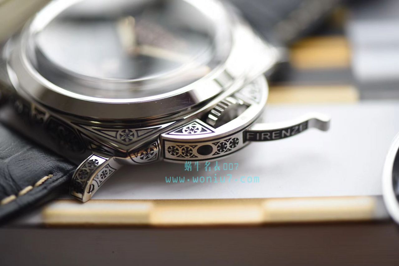 【V9 Perfect  top  Replica Copy  Watches 】Panerai LUMINOR系列 PAM00972雕花 wrist watches  / PAM972