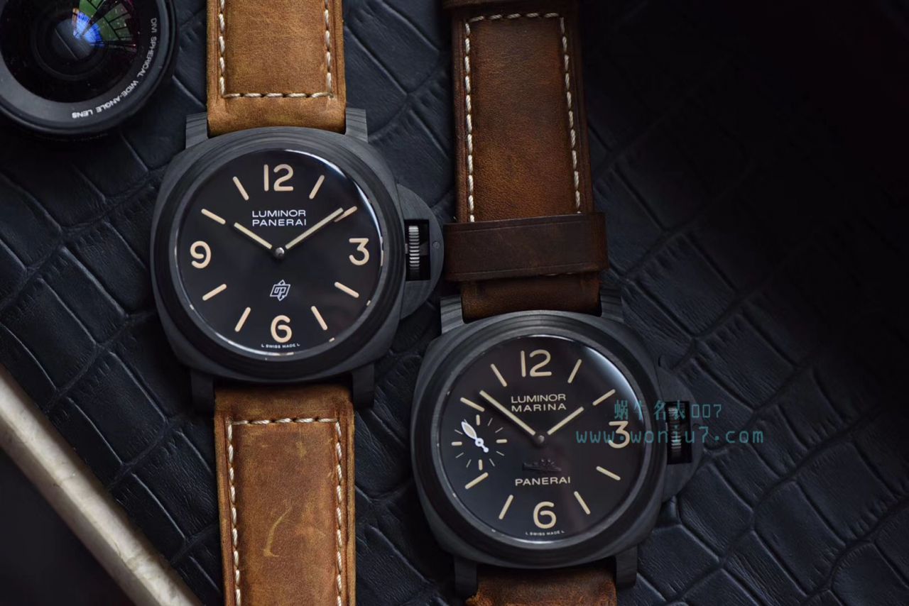 【XF Perfect  High quality  Copy  Watches 】Panerai 特别版 wrist watches 系列PAM 0360、PAM 00416 carbon fiber  wrist watches  / PAM00416