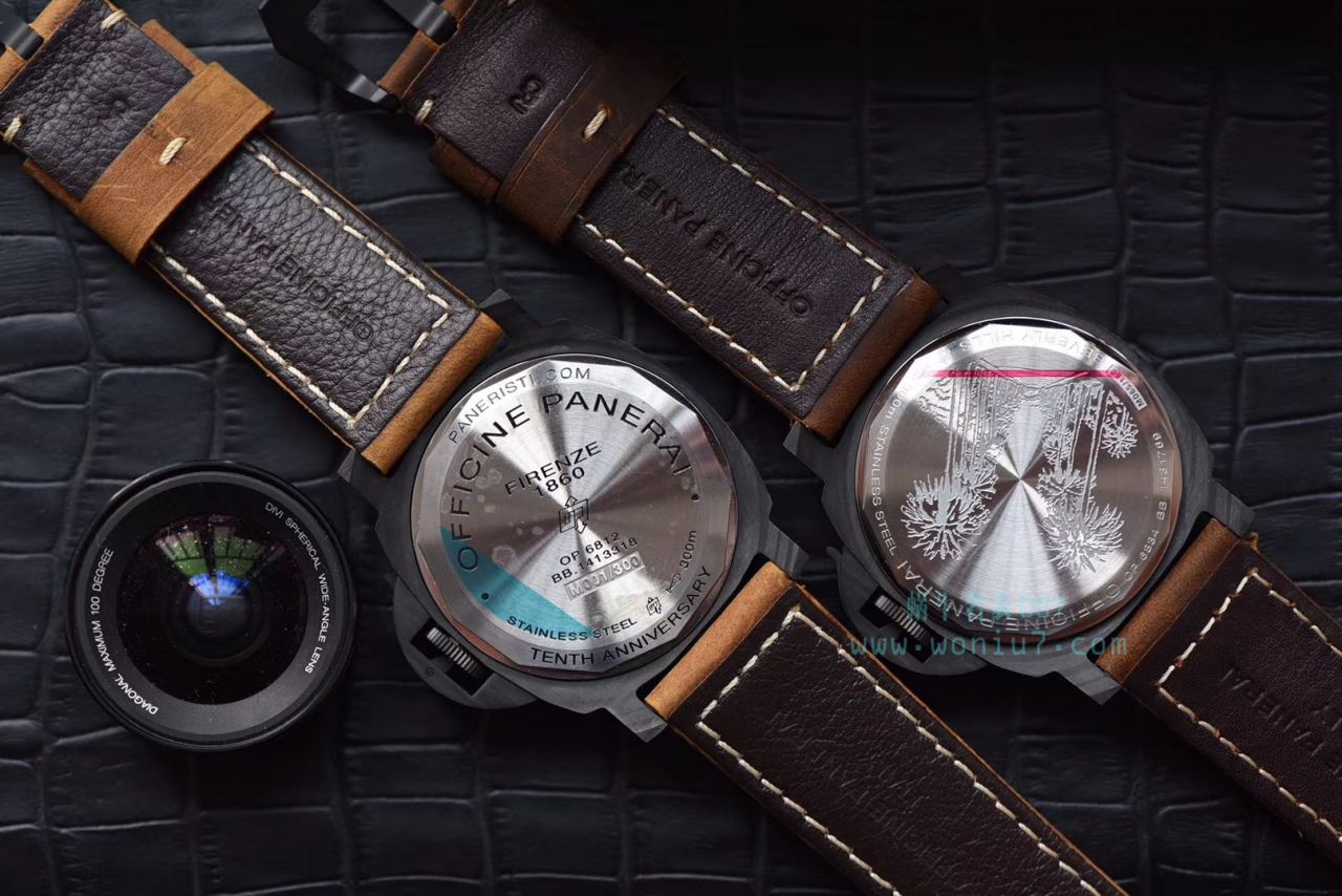 【XF Perfect  High quality  Copy  Watches 】Panerai 特别版 wrist watches 系列PAM 0360、PAM 00416 carbon fiber  wrist watches  / PAM00416