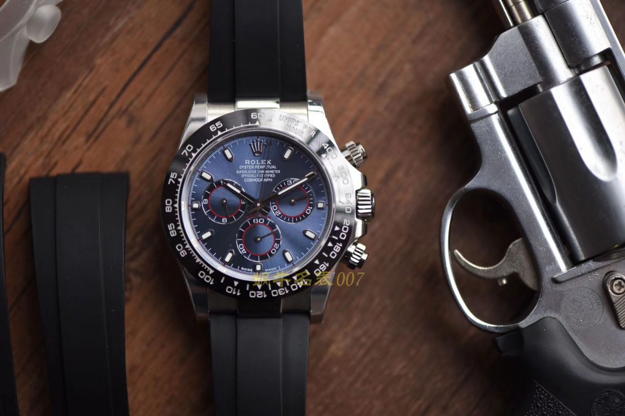  Rolex  Cosmograph Daytona  Ditongna 系列116509 蓝盘 wrist watches 【NOOB Factory  Perfect  top  Replica Copy  Watches 】 / R271