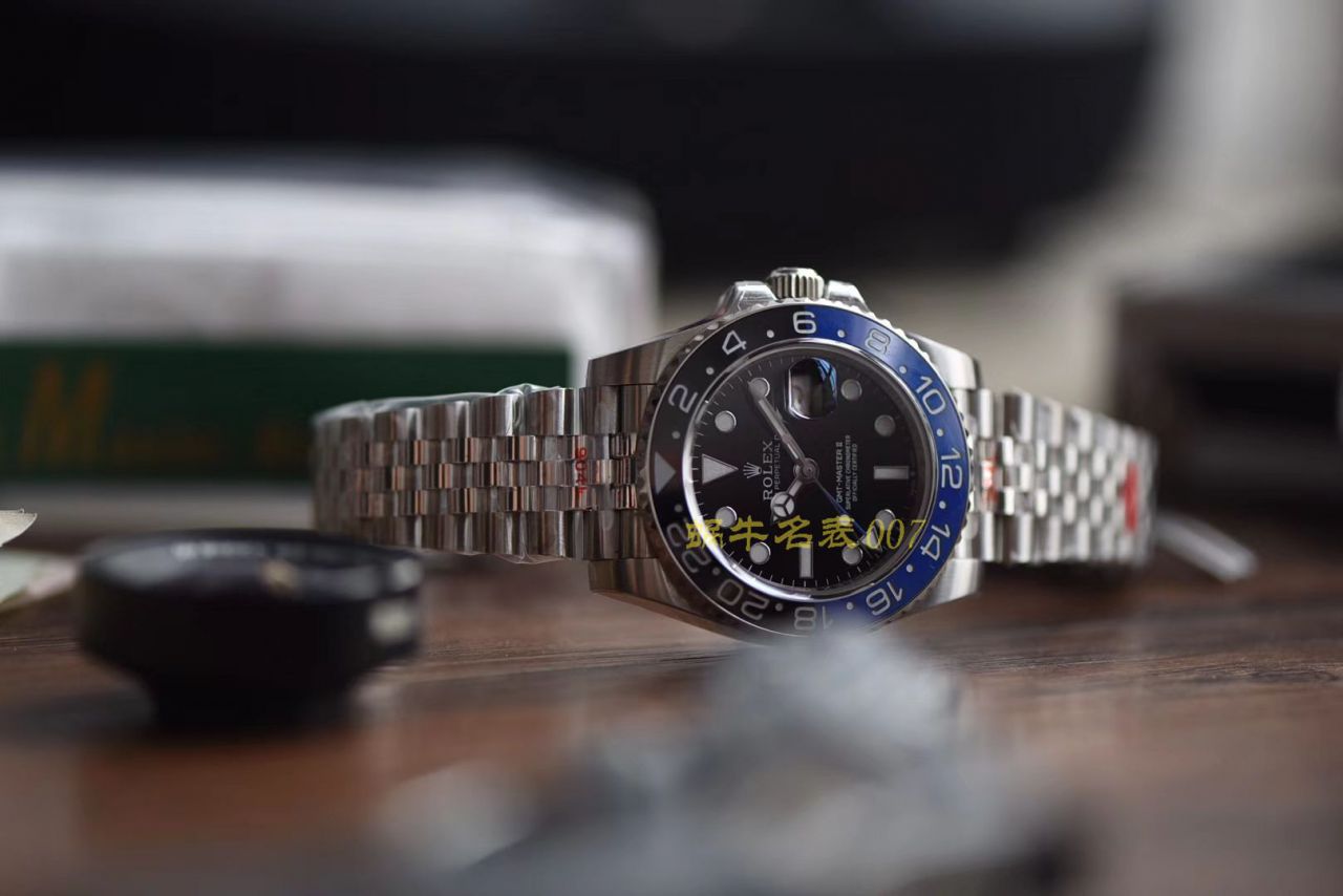 【GM Perfect  top  Replica Watches 】 Rolex  GMT MASTER II系列m126710blnr-0002 wrist watches  / R272