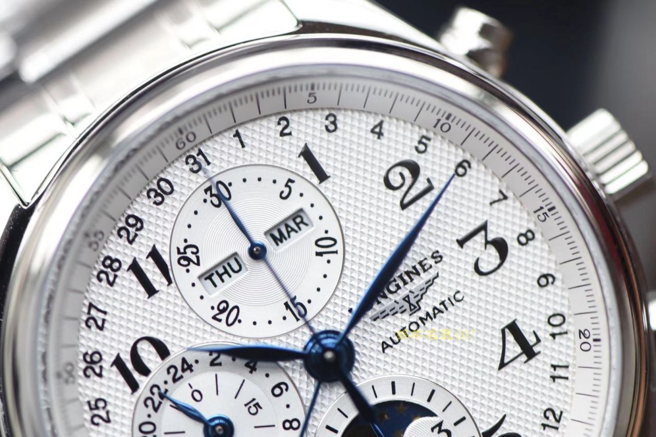 【 Video analysis YL Factory  High quality 1:1精 Replica Watches 】 Longines 名匠专柜最新款 L2.773.4.78.6月相男表（自动锤L678.2刻字） / L060