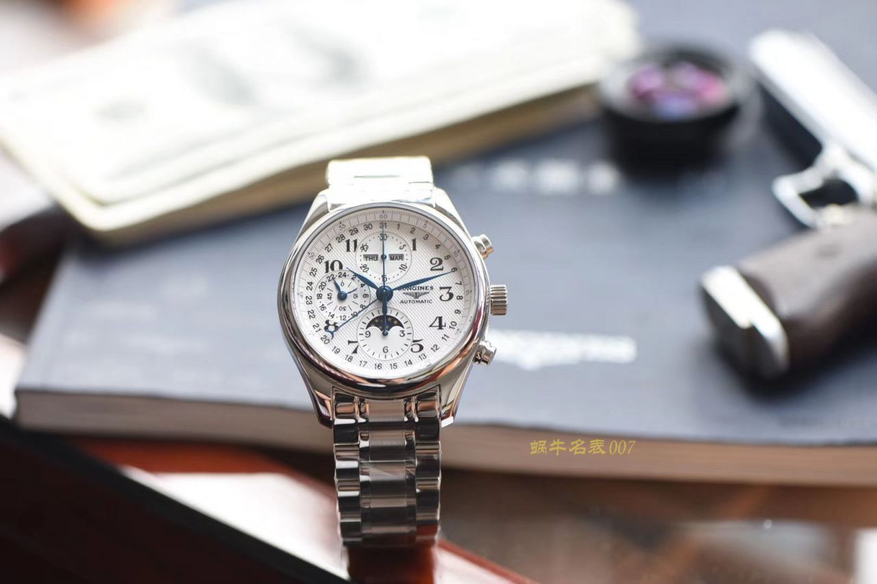 【 Video analysis YL Factory  High quality 1:1精 Replica Watches 】 Longines 名匠专柜最新款 L2.773.4.78.6月相男表（自动锤L678.2刻字） / L060