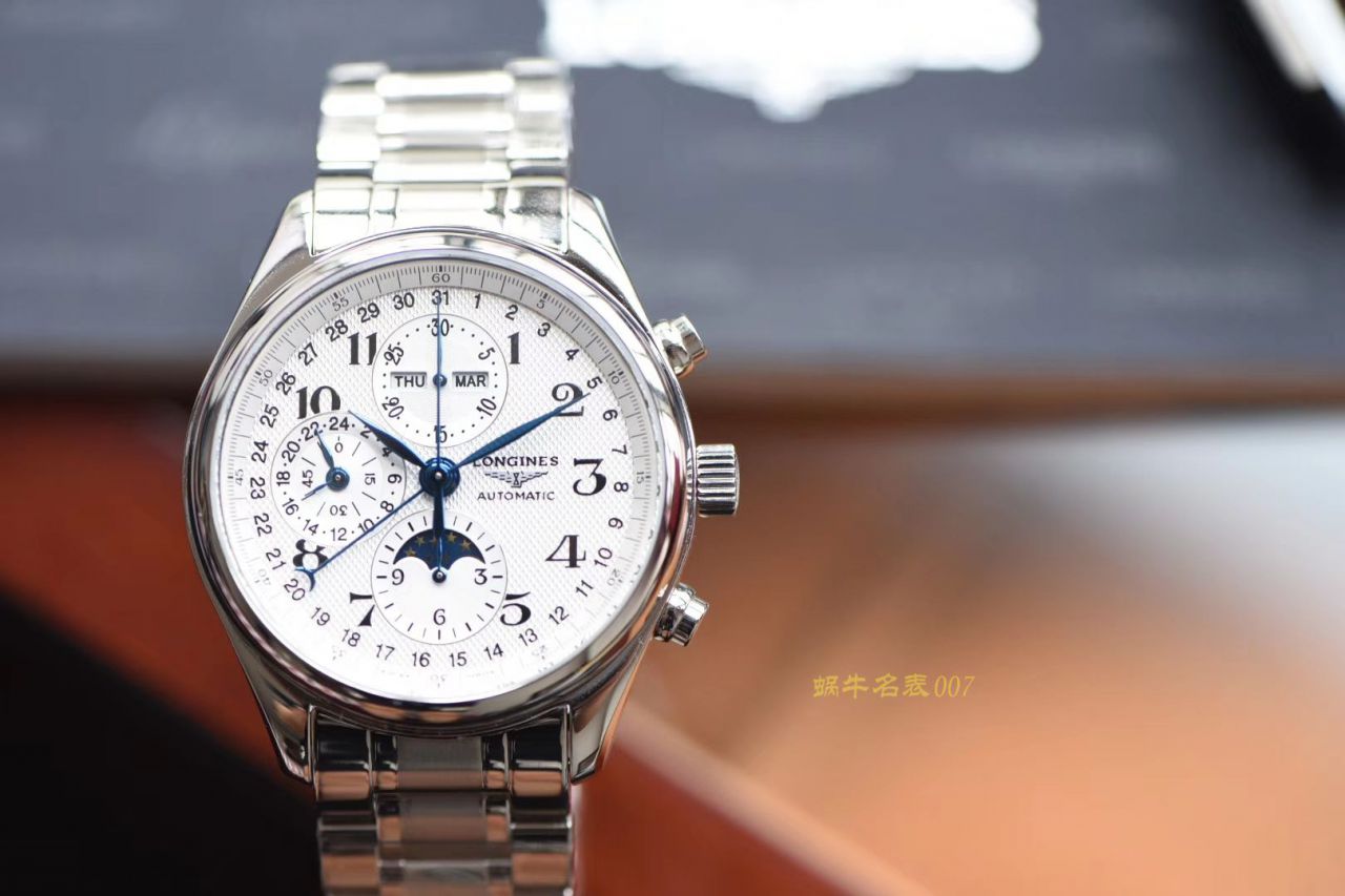 【 Video analysis YL Factory  High quality 1:1精 Replica Watches 】 Longines 名匠专柜最新款 L2.773.4.78.6月相男表（自动锤L678.2刻字） / L060