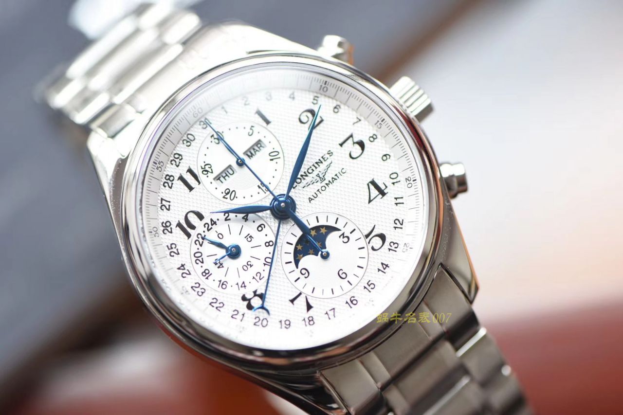 【 Video analysis YL Factory  High quality 1:1精 Replica Watches 】 Longines 名匠专柜最新款 L2.773.4.78.6月相男表（自动锤L678.2刻字） / L060