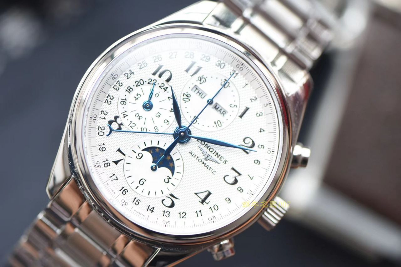 【 Video analysis YL Factory  High quality 1:1精 Replica Watches 】 Longines 名匠专柜最新款 L2.773.4.78.6月相男表（自动锤L678.2刻字） / L060