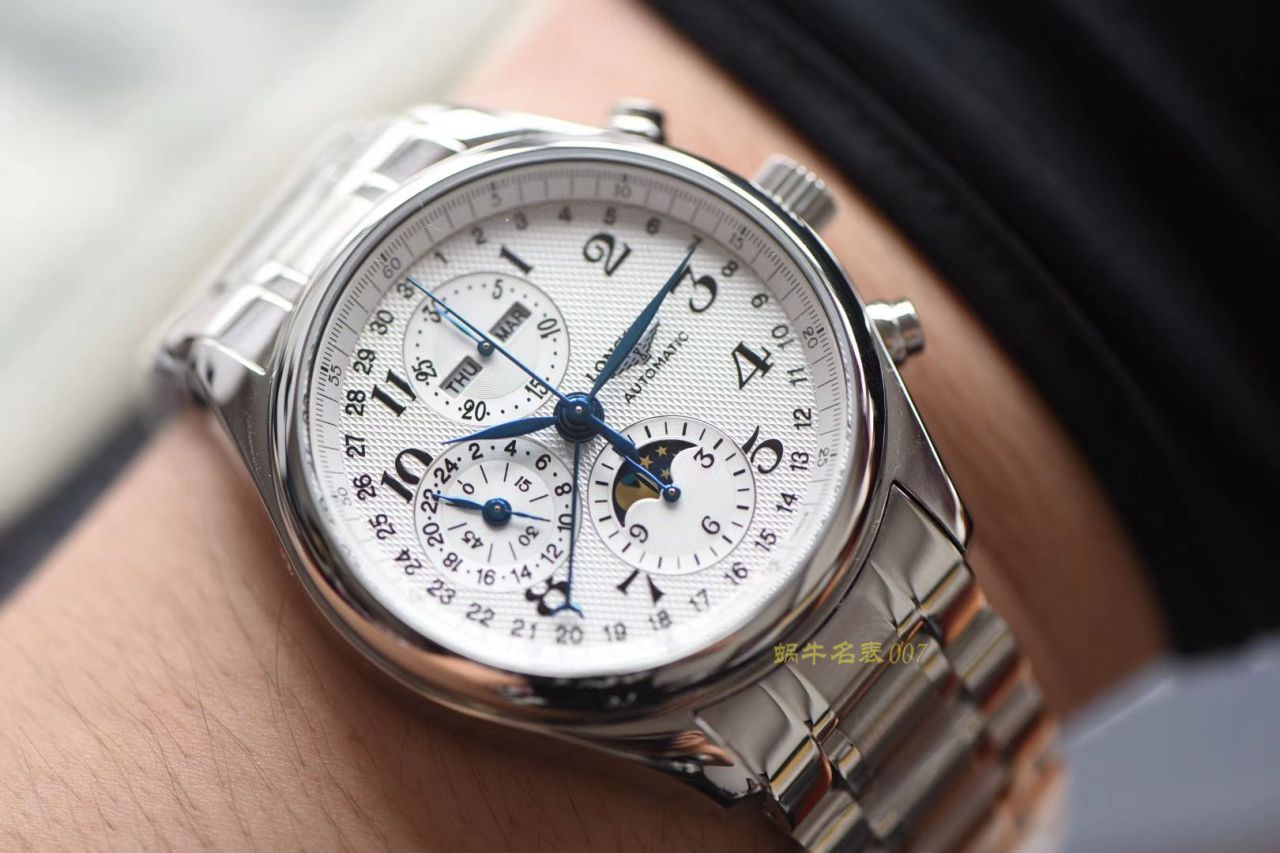 【 Video analysis YL Factory  High quality 1:1精 Replica Watches 】 Longines 名匠专柜最新款 L2.773.4.78.6月相男表（自动锤L678.2刻字） / L060