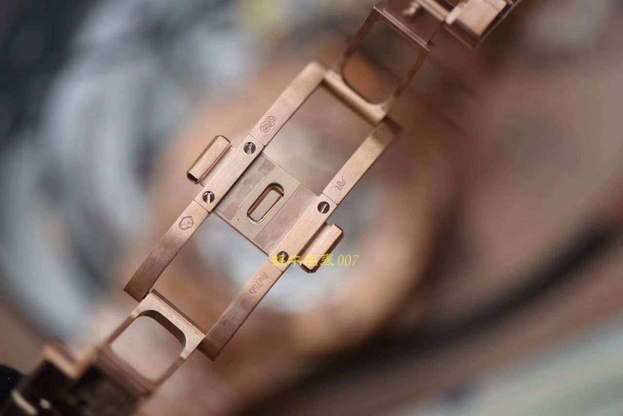 【JF Factory  High quality  Copy  Watches 】Audemars Piguet 皇家橡树系列15400OR.OO.1220OR.01机械 wrist watches  / AP020