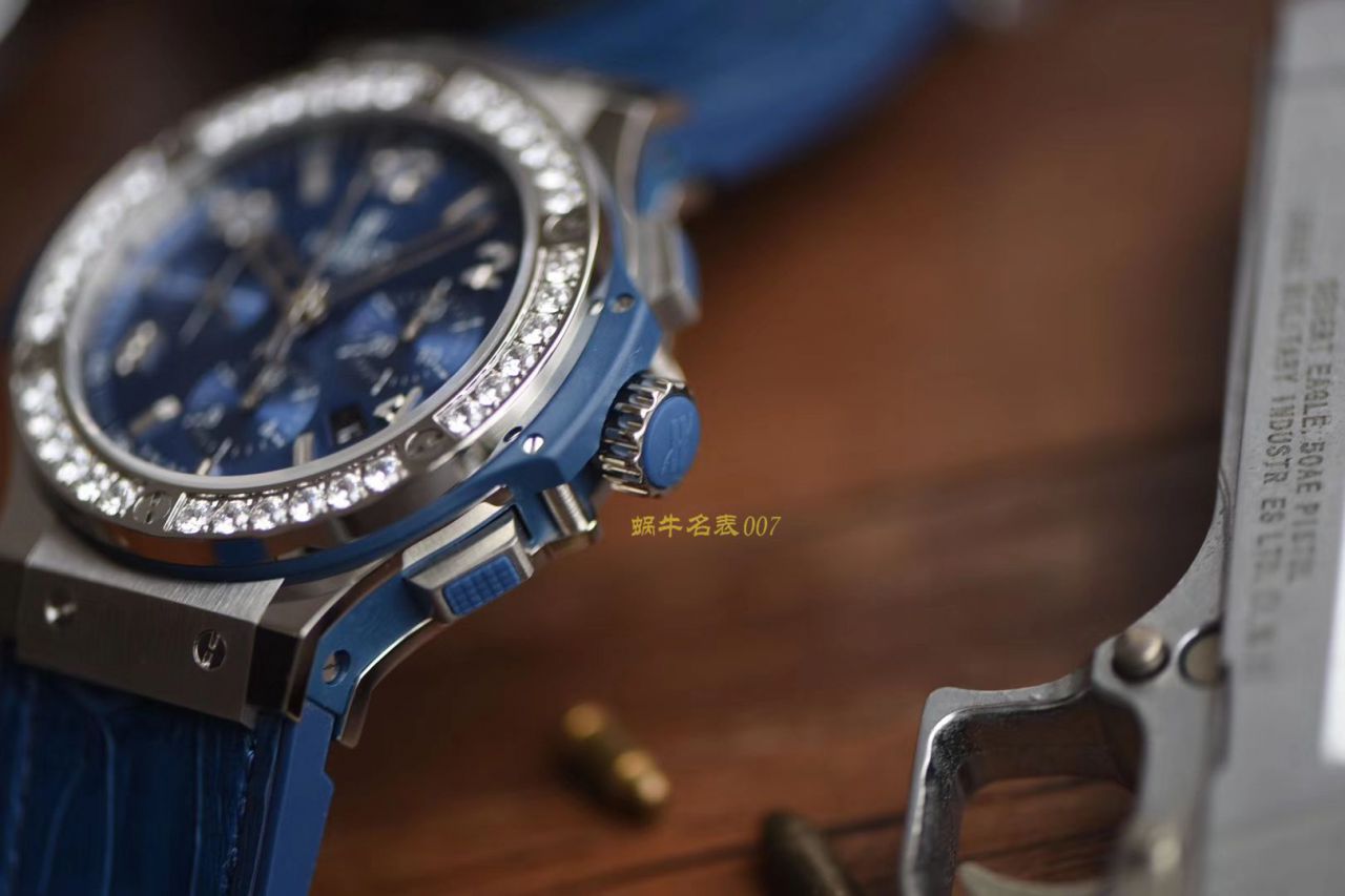 HBBv6新款 hublot  big bang HUBLOT   Big Bang 精钢蓝色  wrist watches  / YB061