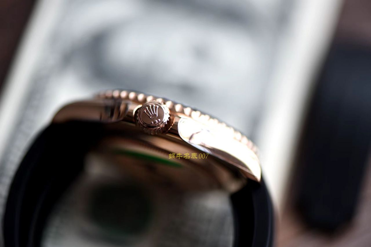 【独家视频测评NOOB Factory 1:1 Replica Watches 】 Rolex  Yacht-Master 系列116655-Oysterflex bracelet金壳 wrist watches   / RBC018